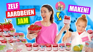 WE BEGINNEN EEN JAMFABRIEK IN ONS HUIS We Leren Zelf Jam Maken ♥DeZoeteZusjes♥ [upl. by Mail218]