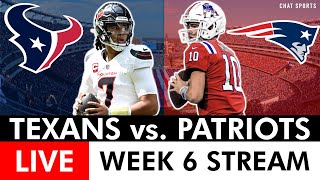 Houston Texans vs New England Patriots Stream  Scoreboard PlayByPlay amp Highlights  NFL Week 6 [upl. by Graaf637]