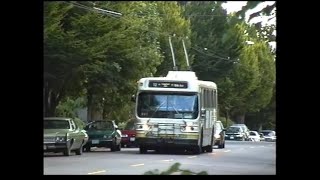 Trolleybuses in Seattle  AM General to Gillig [upl. by Nnainot]