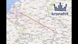 Tropo FM DX 1058  kronehit Wien  Vienna received in Bochum Germany  745km [upl. by Laeria542]