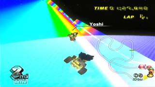 MKW CT MK8Style N64 Rainbow Road Beta by Thed0ra7z [upl. by Ileek]