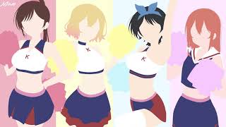 rent a girlfriend centimeter lofi 1 HOUR the peggies anime opening lofi hip hop remix [upl. by Rehpotsihc]