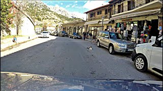 Driving In Arachova Greece [upl. by Esyahc]