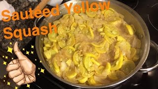 How to Make Sauteed Yellow Squash [upl. by Anirbus]