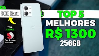 Os Melhores CELULARES até 1300 Reais 2024 BOM e BARATO [upl. by Ahseen]