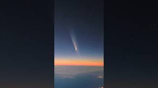 Comet A3 a Window Seat View shorts science space milkyway [upl. by Gersham]