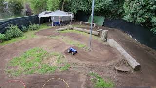 to wheelie bar or not the wheelie bar backyard shortcourse shenanigans [upl. by Eimak231]