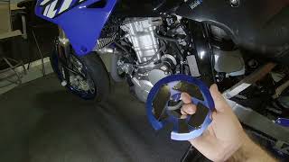 Suzuki DRZ 400 SM Case Saver Install [upl. by Eladal]