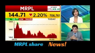 MRPL share latest news MRPL share price target MRPL share analysis [upl. by Skurnik455]