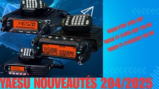 YAESU nouveautés 2025  FTM150E ASP  FT3185E ASP  FT3165EASP [upl. by Nibur954]