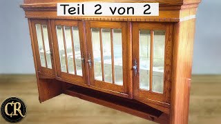 Opas Erbe Küchenschrank von 1890 Teil 2 von 2  Möbel restaurieren [upl. by Alrzc]