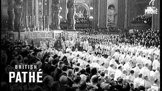 Pope John Crowned 1958 [upl. by Denyse]