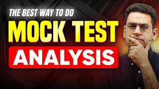 JEE 2025 How to Analyse Mock Tests  Improve your Score with Proper Mock Test Analysis  MathonGo [upl. by Bernita]