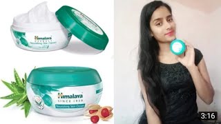 Himalaya Nourishing Skin Cream review and demo llBeautylover [upl. by Nowujalo11]