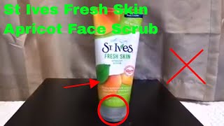 ✅ How To Use St Ives Fresh Skin Apricot Face Scrub Review [upl. by Stephan]