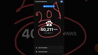 Dogs Notcoin User Extra Paws Reward 🔥PAWS Airdrop mini App🤑🤑 [upl. by Kylstra]