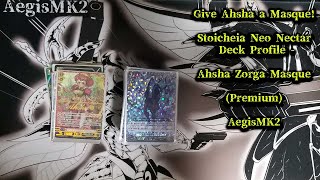 CardFight ヴァンガード Ahsha Blue Zorga Premium Deck Profile [upl. by Aron]