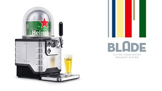 Heineken BLADE  The Compact Beer Tap [upl. by Sokil991]