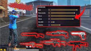 Free Fire Headshot setting 2024 ⚡️ Best Sensitivity Settings ⚙️ Headshot hack  headshot trick 10 [upl. by Zachariah]