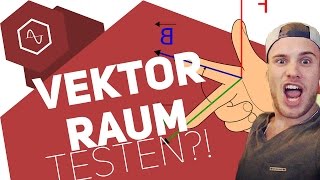 Vektorraum prüfen – Beweis amp Gegenbeispiel [upl. by Eenej]