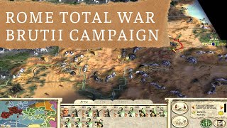 Rome Total war Speedrun  Brutii Campaign Hard [upl. by Saoj676]