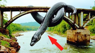 Giant Anaconda Caught in the River and It Shocked Scientists [upl. by Aynam388]