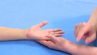 Hand examination Median nerve [upl. by Hgielram]