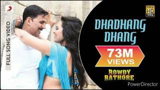 dhadhang dhang Rowdy Rathore movie song most popular song [upl. by Saturday]