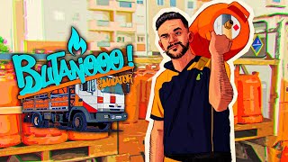 SIMULADOR DE REPARTIR BUTANO 🚚  BUTANOOO Simulator [upl. by Mitinger]