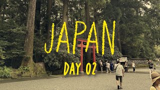 JAPAN VLOG  Day 02 Lake Ashi Hakone Shrine Ōwakudani and Hakone OpenAir Museum [upl. by Ahsitniuq]