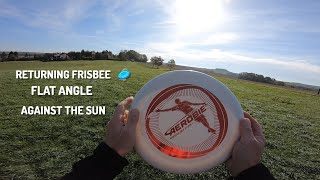 A returning frisbee aerobie MEDALIST 175 G 🥏 [upl. by Werra185]