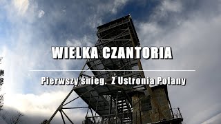 Wielka i Mała Czantoria zimą z Ustronia skrót trasy [upl. by Moya]