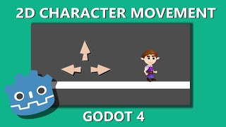 2D Character Movement in Godot 4 [upl. by Christis]