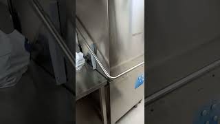 Elettrobar  Hood type dishwasher  installation amp testing [upl. by Toni]