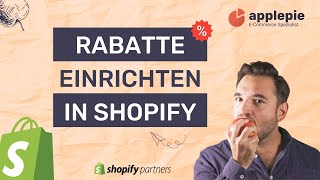 Rabatte in Shopify einrichten  Das solltest du beachten [upl. by Tnerual]