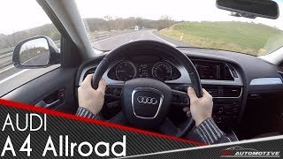 AUDI A4 Allroad 20 TDI POV Test Drive  Acceleration 0  200 kmh [upl. by Notnarb330]