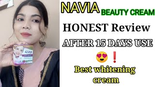 how to use navia beauty cream♥😍navia beauty cream side effectsnavia beauty cream [upl. by Enneillij423]