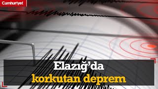 Elazığda korkutan deprem [upl. by Aelgna]