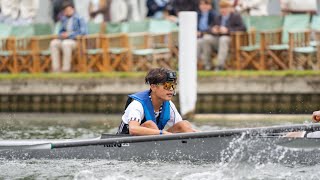 Daniel Lee  Henley 2024 Day 1  Saugatuck v Hinksey  Coxswain Recording [upl. by Tebor434]