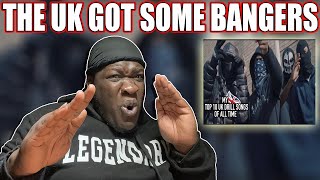 American Rapper Reacts To  MY TOP 10 UK DRILL SONGS OF ALL TIME  REACTION [upl. by Josee]