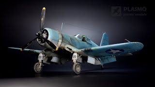 F4U1A Corsair Tamiya148  VMF213  Aircraft Model [upl. by Lorn562]