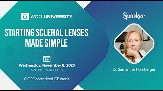 Starting Scleral Lenses Made Simple [upl. by Eineeuq]