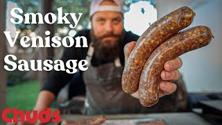 Smoked Venison Sausage  Chuds BBQ [upl. by Clifton854]