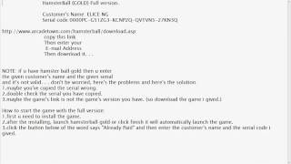 HamsterBall GOLD FULL VERSION 100 WORKING [upl. by Gladis]