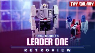 1983 Gobots Leader One Retro Review [upl. by Ahsele122]