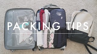 Travel Packing Tips  How to Pack a CarryOn  Packing Checklist Download [upl. by Arul]