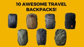 10 Best Carry On Travel Backpacks Compared 2023  One Bag Travel Packs  200 and up [upl. by Nadya]