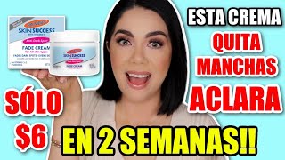 CREMA DEL SÚPER QUITA MANCHAS Y ACLARA EN SÓLO 15 DIAS 🤯  MARIEBELLE COSMETICS [upl. by Cogn]