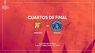 Herediano vs Motagua  Copa Centroamericana Concacaf 2024 [upl. by Halik]