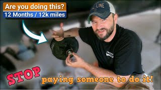 RV Beginner DIY How to repack wheel bearings [upl. by Drarrej]